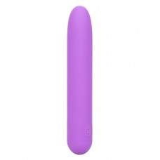 Фиолетовый мини-вибратор Bliss Liquid Silicone Mini Vibe - 10,75 см.