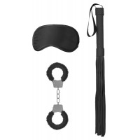 Черный набор для бондажа Introductory Bondage Kit №1