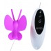 Фиолетовый клиторальный стимулятор Butterfly