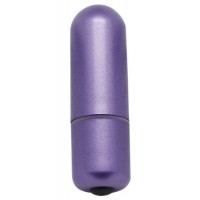 Фиолетовая вибропуля 7 Models Bullet - 5,7 см.