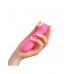 Розовый вакуумный стимулятор клитора - 12,5 см.
