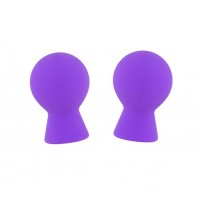 Фиолетовые присоски для груди LIT-UP NIPPLE SUCKERS SMALL PURPLE