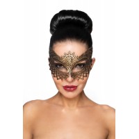 Золотистая карнавальная маска  Фейт 