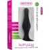 Чёрная анальная пробка с длинным кончиком Butt Plug with Suction Cup Medium