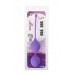 Фиолетовые вагинальные шарики SEE YOU IN BLOOM DUO BALLS 36MM