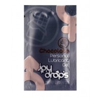 Саше смазки на водной основе с ароматом шоколада JoyDrops Chocolate - 5 мл.