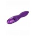 Фиолетовый вибромассажер Aura Wand - 21,5 см.