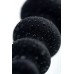 Черная анальная ёлочка Indi - 11,5 см.