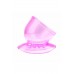 Розовая насадка для массажера Magic Wand - 7,5 см.