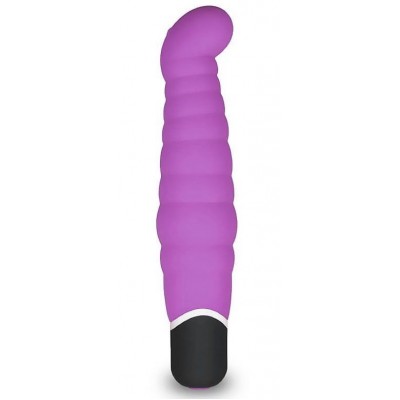 Фиолетовый вибратор IJOY Dynamic G-spot Stimulator - 21 см.