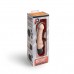 Телесный вибратор-реалистик 6  Realistic Vibrator - 17 см.