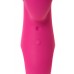 Розовый вибромассажер SMON №1 с бугорками - 21,5 см.