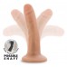 Телесный фаллоимитатор-реалистик 5 Inch Posable Dildo - 13,9 см.