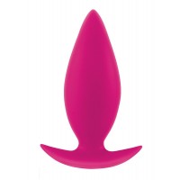Розовая анальная пробка для ношения INYA Spades Medium - 10,2 см.