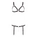 Эластичный откровенный комплект Bad Kitty Strap Bikini