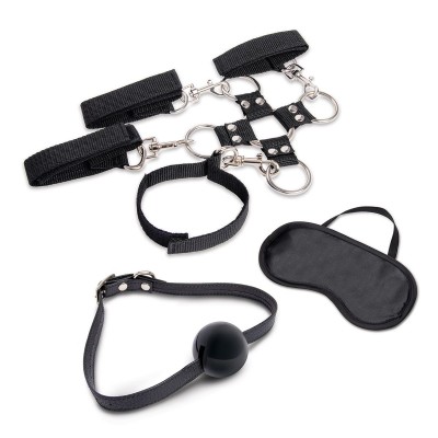 Набор для фиксации из 7 предметов Hogtie   Ball Gag Kit