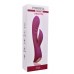 Бордовый вибратор-кролик Powerful Rabbit Vibrator - 19,1 см.