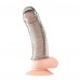 Текстурированная насадка на пенис Clear Textured Penis Enhancing Sleeve Extension - 16,5 см.