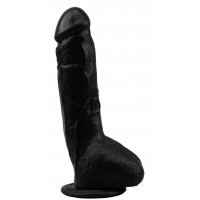 Черный фаллоимитатор Brunet Trick Penis - 22,5 см.