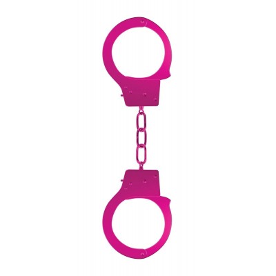Розовые наручники OUCH! Pink