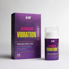 Стимулирующий гель с эффектом вибрации Blackberry Vibration - 15 мл.