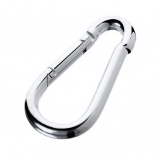 Серебристый карабин TOYFA Metal Серебристый карабин TOYFA Metal