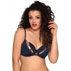 Купальный лиф со вставками с медным блеском Купальный лиф со вставками с медным блеском