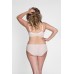 Однотонный бюстгальтер на косточках с мягкой чашкой plus size Однотонный бюстгальтер на косточках с мягкой чашкой plus size