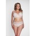 Однотонный бюстгальтер на косточках с мягкой чашкой plus size Однотонный бюстгальтер на косточках с мягкой чашкой plus size