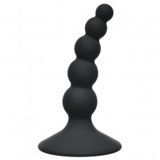 Чёрная анальная пробка Ribbed Plug Black - 10,5 см. Чёрная анальная пробка Ribbed Plug Black - 10,5 см.