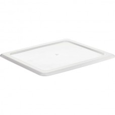 Белая крышка для гастроемкости GN 1/2 (32х26,5 см)