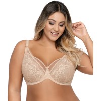 Соблазнительный бюстгальтер на каркасах с мягкими чашками +size