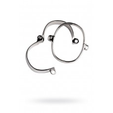 Наручники из металла в виде браслетов с замком Наручники из металла в виде браслетов с замком