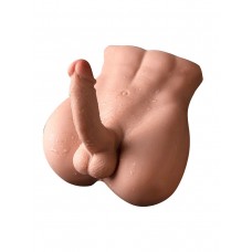 Телесный мужской торс с вибрацией и возвратно-поступательными движениями Bartlett Телесный мужской торс с вибрацией и возвратно-поступательными движениями Bartlett