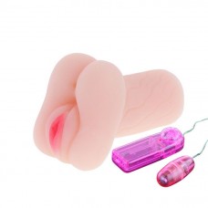 Телесный мастурбатор Jill - вагина и анус