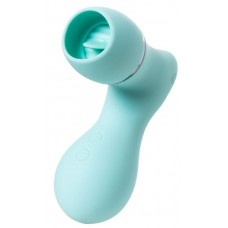 Мятный вакуум-волновой стимулятор клитора с язычком DINGO Мятный вакуум-волновой стимулятор клитора с язычком DINGO