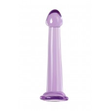 Фиолетовый фаллоимитатор Jelly Dildo M - 18 см. Фиолетовый фаллоимитатор Jelly Dildo M - 18 см.