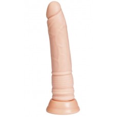 Телесный фаллоимитатор A-toys с присоской - 18см. Телесный фаллоимитатор A-toys с присоской - 18см.