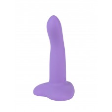 Фиолетовый нереалистичный дилдо Emotional - 13 см. Фиолетовый нереалистичный дилдо Emotional - 13 см.