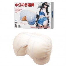 Мастурбатор-попка с двойной вибрацией и двумя входами