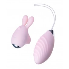 Нежно-розовый набор VITA: вибропуля и вибронасадка на палец  Нежно-розовый набор VITA: вибропуля и вибронасадка на палец