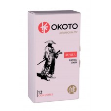 Тонкие презервативы OKOTO Ultra Thin - 12 шт.