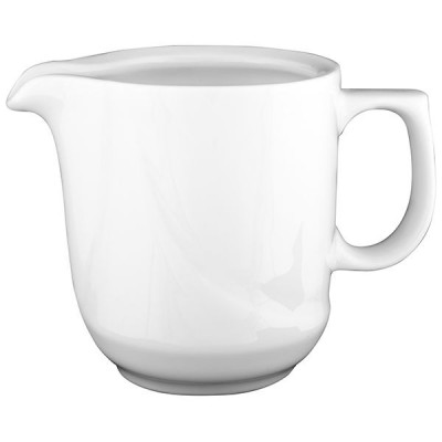 Молочник «Белая» Принц;фарфор;100мл;,H=65,L=55,B=90мм;белый