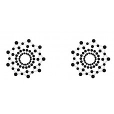 Черные наклейки на грудь Rowland Черные наклейки на грудь Rowland