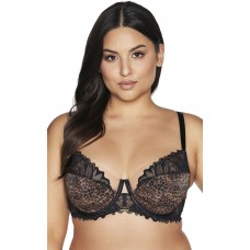 Роскошный бюстгальтер с анималистическим принтом Black Panther Роскошный бюстгальтер с анималистическим принтом Black Panther