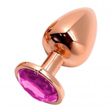 Анальная втулка Wooomy Tralalo Size S c розовым кристаллом Анальная втулка Wooomy Tralalo Size S c розовым кристаллом