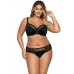 Бюстгальтер plus size с полусшивными чашками с изысканным кружевом Бюстгальтер plus size с полусшивными чашками с изысканным кружевом