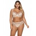 Бюстгальтер plus size с полусшивными чашками с изысканным кружевом Бюстгальтер plus size с полусшивными чашками с изысканным кружевом